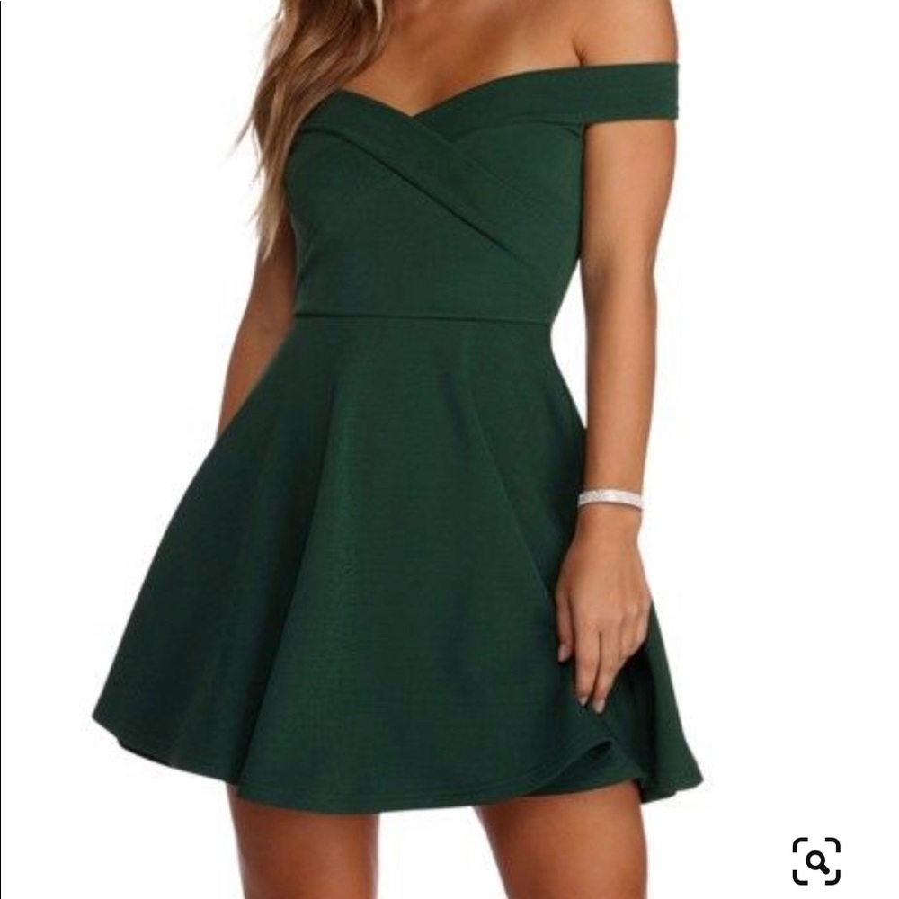 Off the Shoulder Windsor Dress